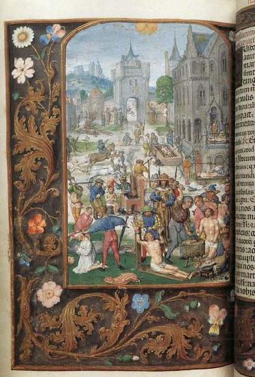 Folio from the Mayer van den Bergh Breviary, unknow artist